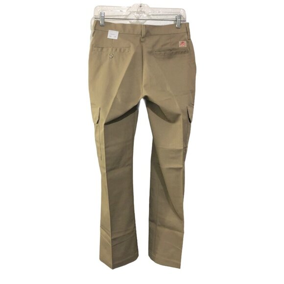 Red Kap Womens Cargo Pants 2 x 29 Khaki Tan Industrial Uniform Length 29 - Picture 2 of 4